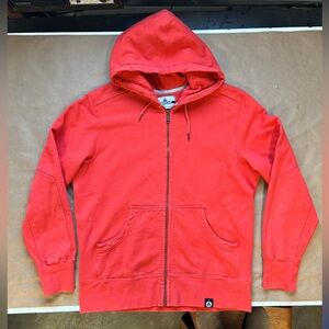 American Giant zip up hoodie, heavyweight cotton knit, used good condition